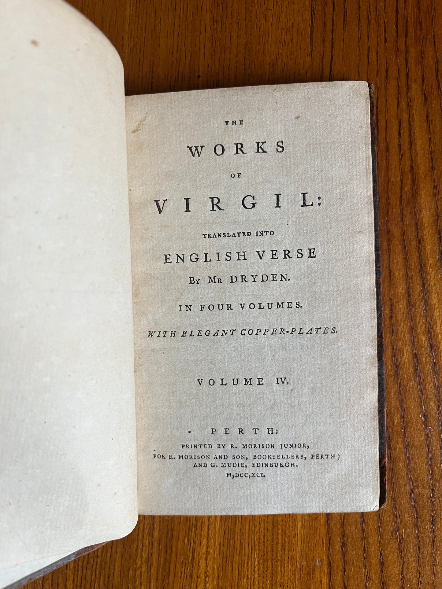 The Works of Virgil - 1806