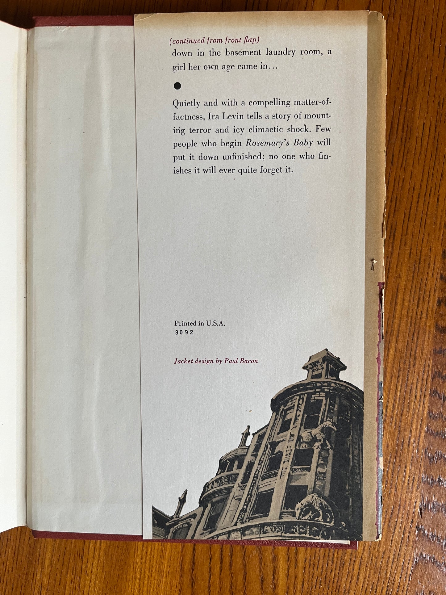 Rosemary's Baby - Ira Levin - 1967