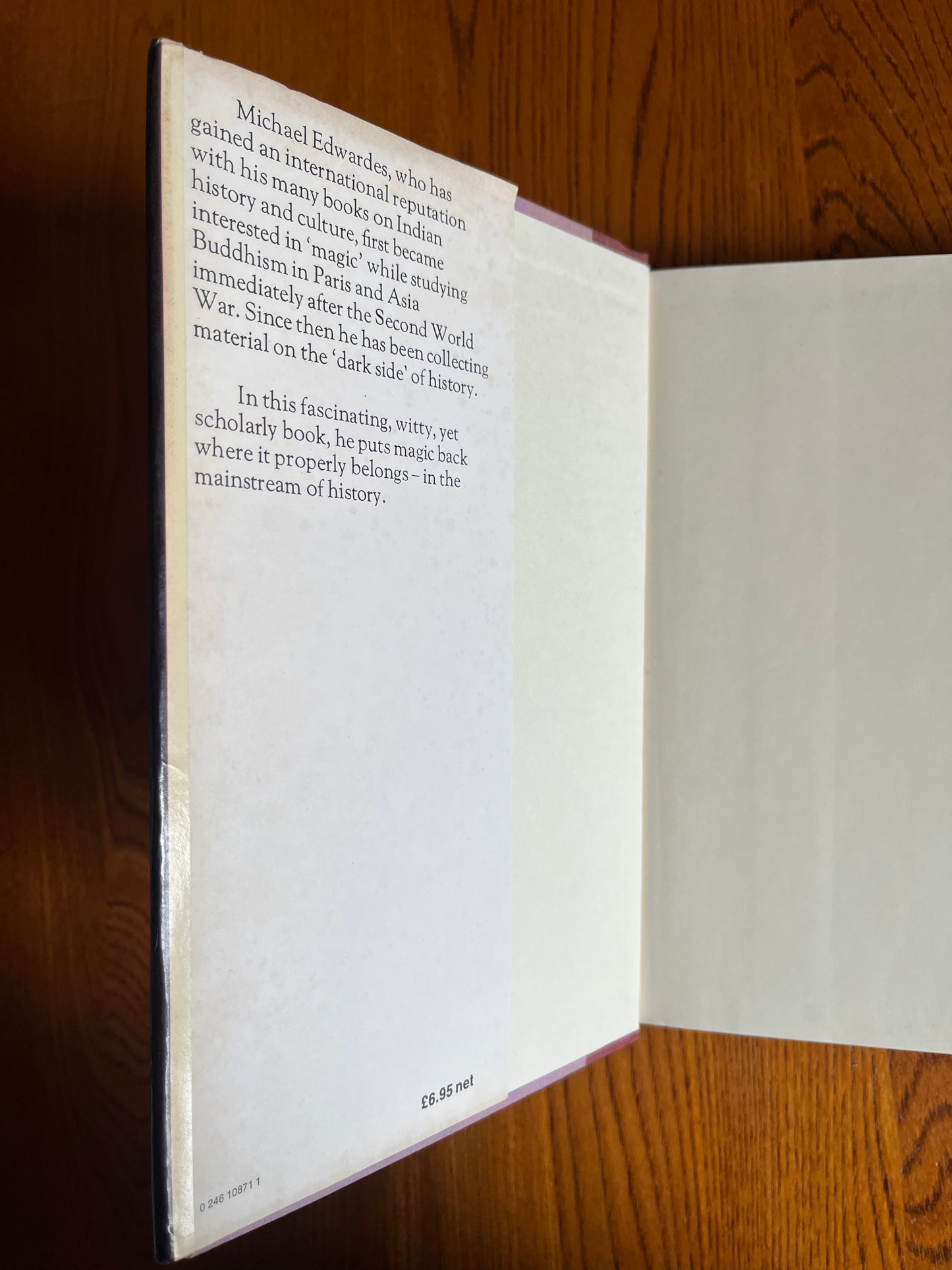 The Dark Side of History - Magic in the Making of Man - Michael Edwardes - First Edition