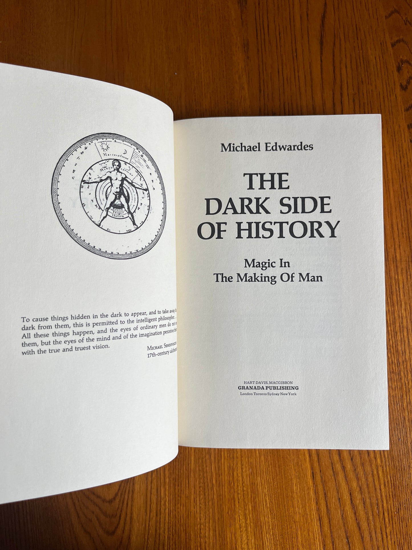 The Dark Side of History - Magic in the Making of Man - Michael Edwardes - First Edition
