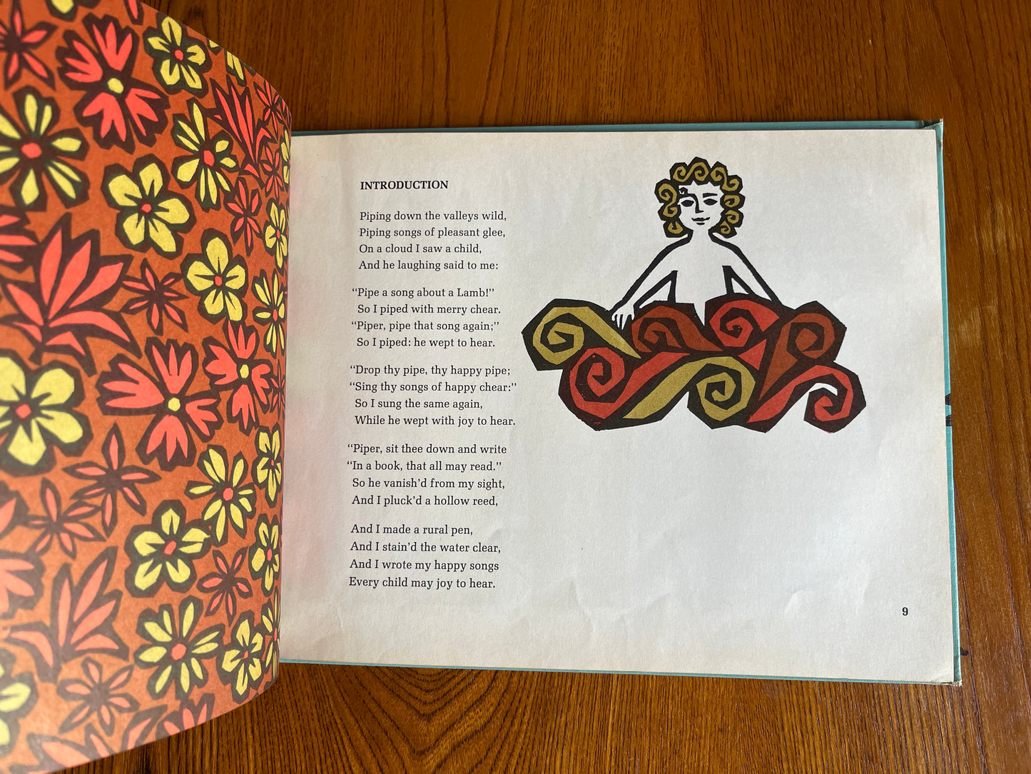 The Songs of Innocence - William Blake, illustrated by Ellen Raskin (First Edition thus 1966)