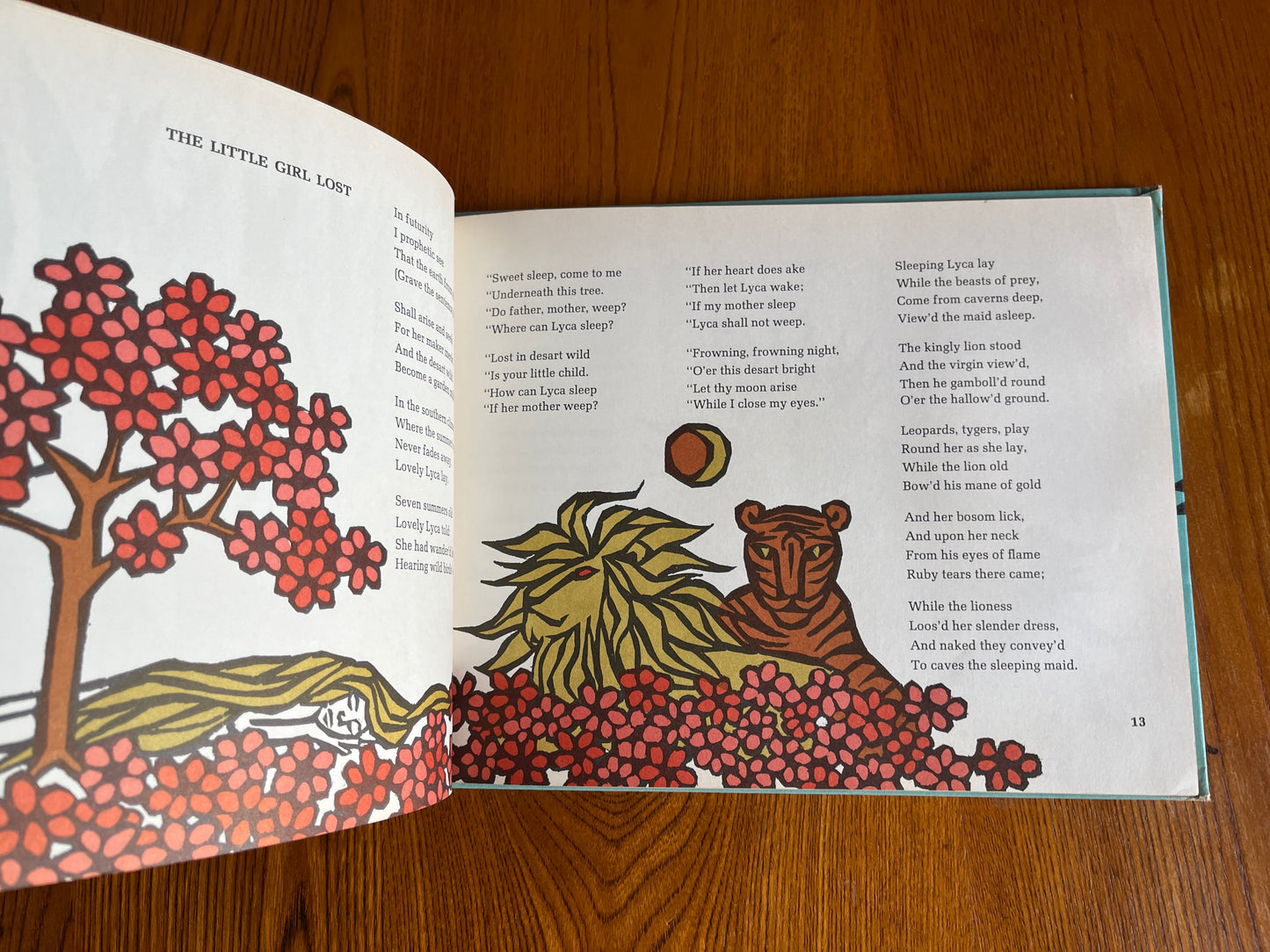 The Songs of Innocence - William Blake, illustrated by Ellen Raskin (First Edition thus 1966)