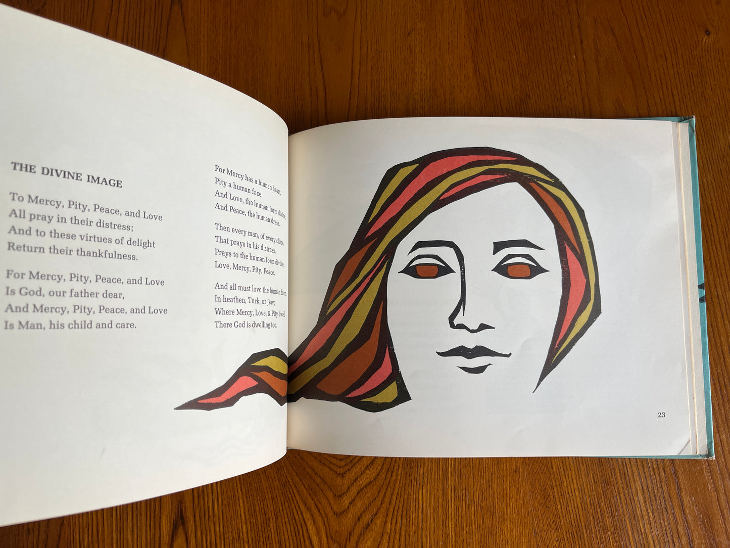 The Songs of Innocence - William Blake, illustrated by Ellen Raskin (First Edition thus 1966)