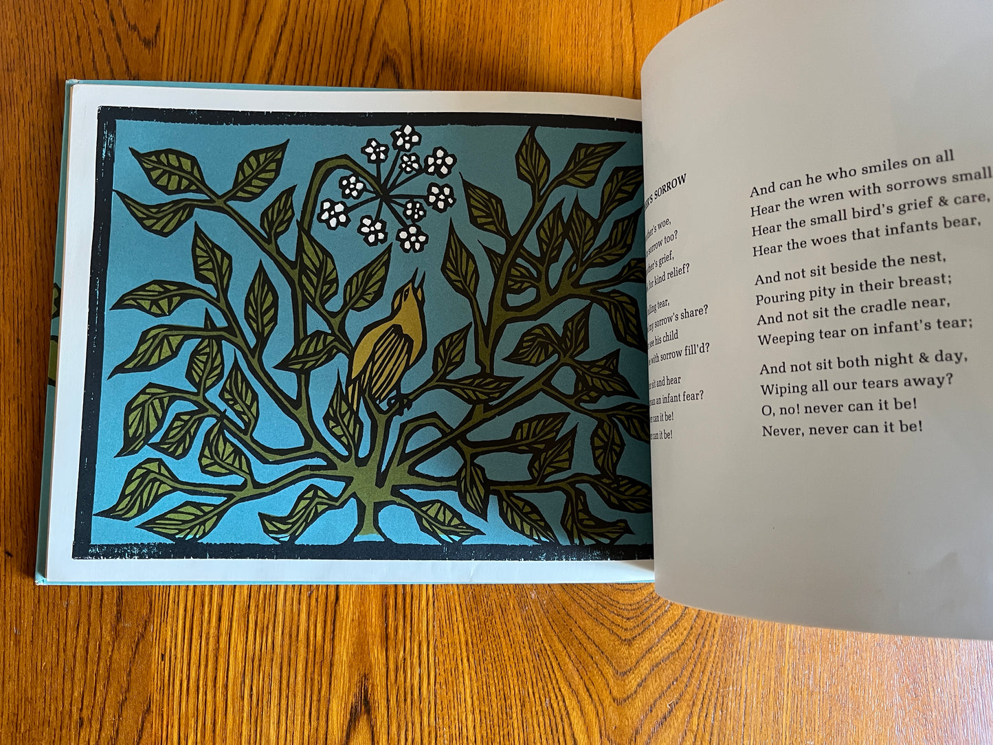 The Songs of Innocence - William Blake, illustrated by Ellen Raskin (First Edition thus 1966)