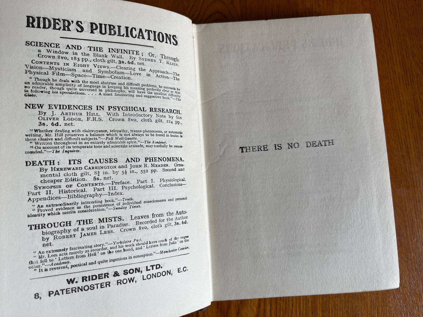 There is no Death - Florence Marryat