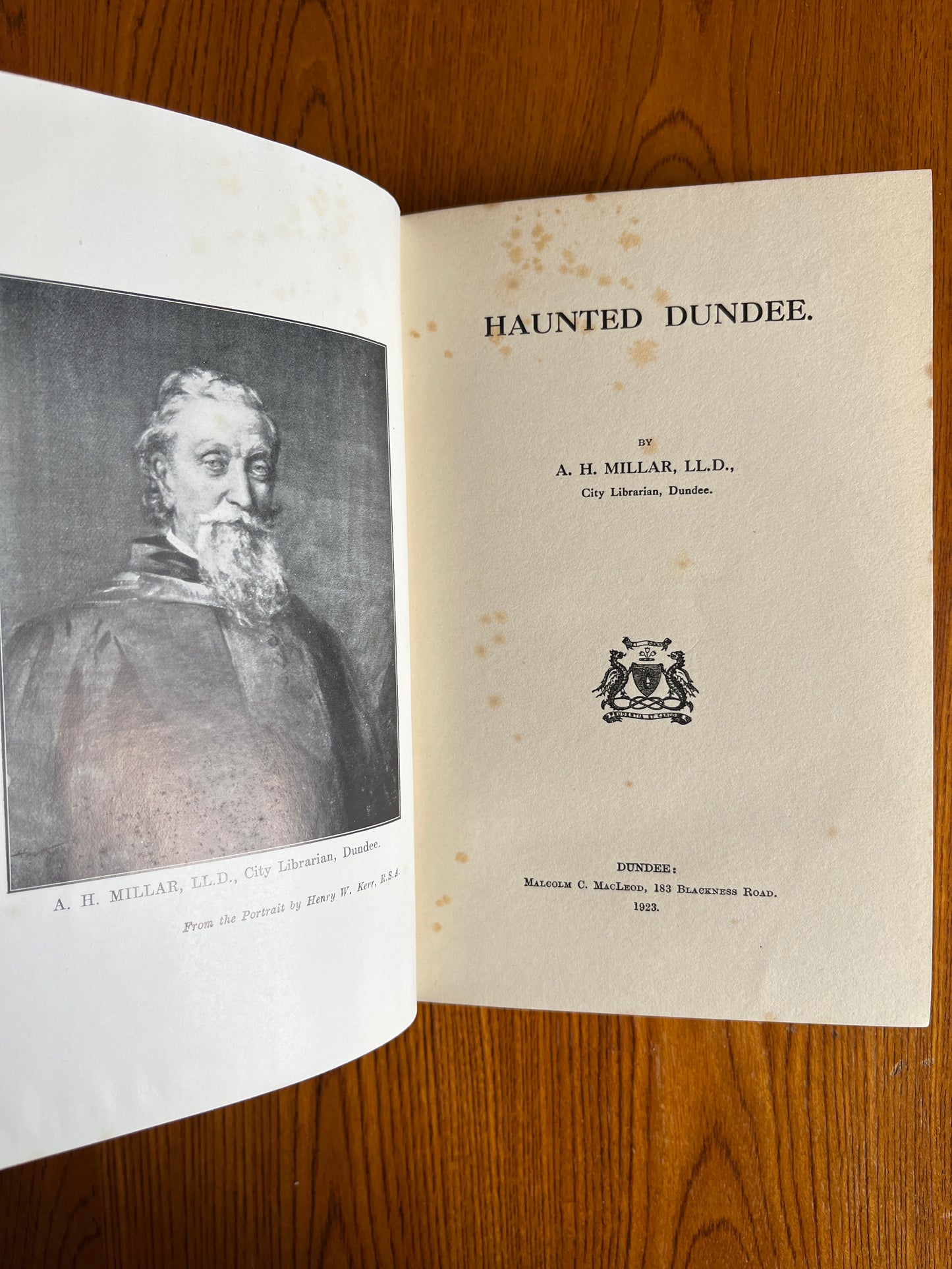Haunted Dundee - A H Millar LLD