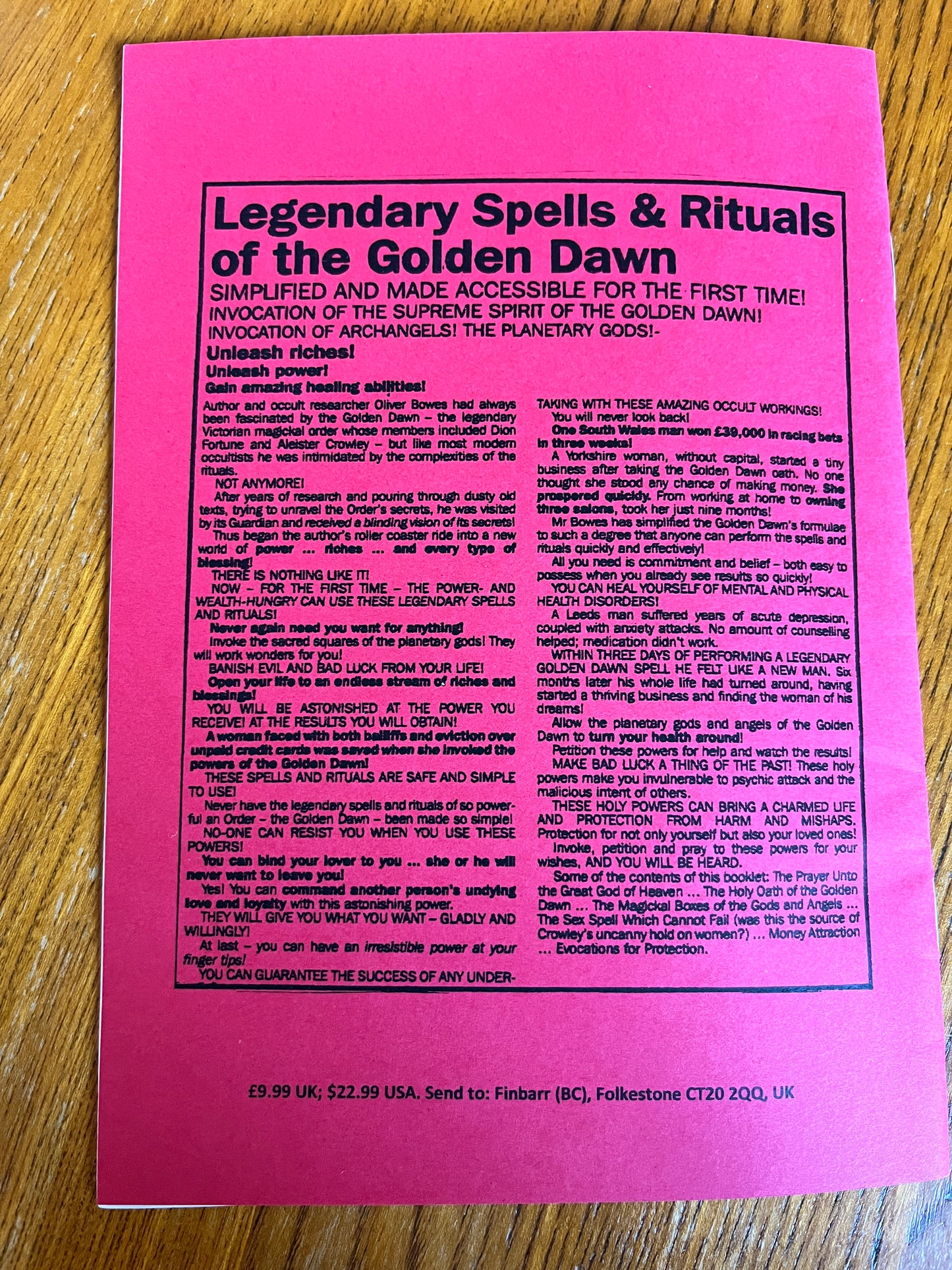 Highly Charged Magick That Really Works - S. Hutton