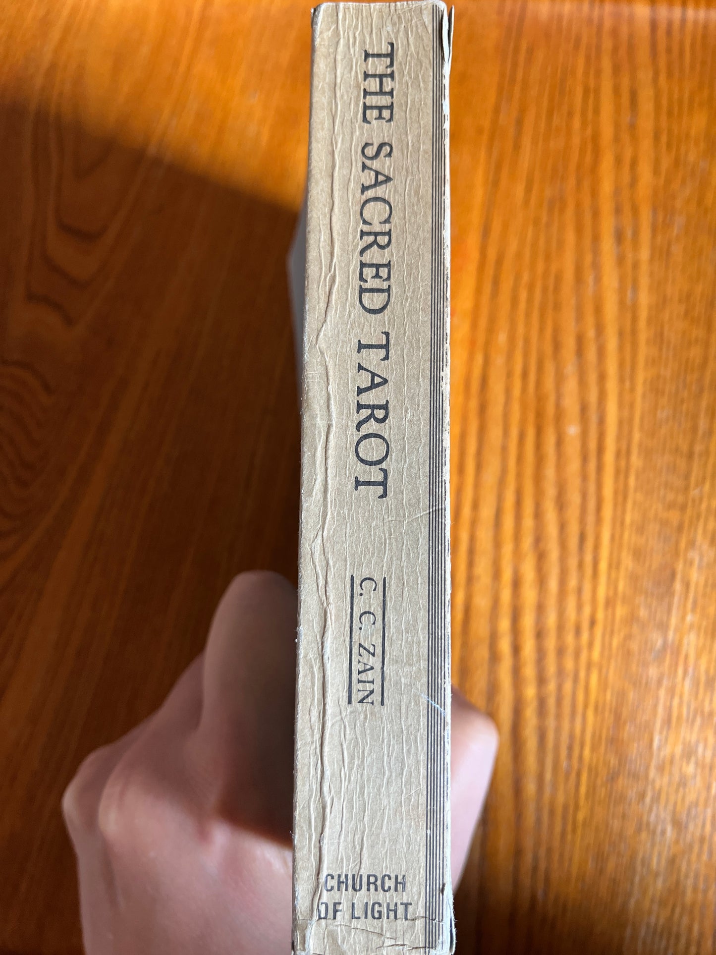 The Sacred Tarot: The Brotherhood of Light - C C Zain (Circa 1936)