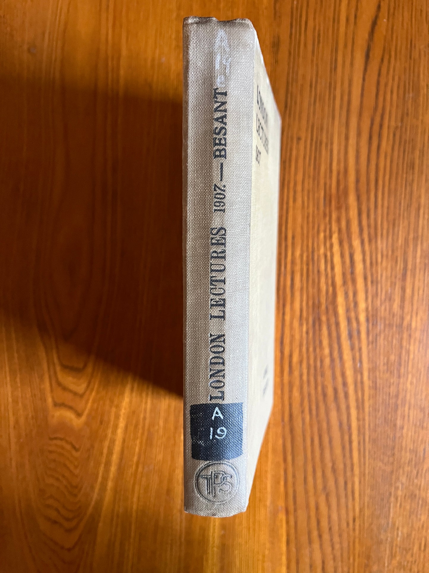 Theosophical London Lectures 1907 – Annie Besant