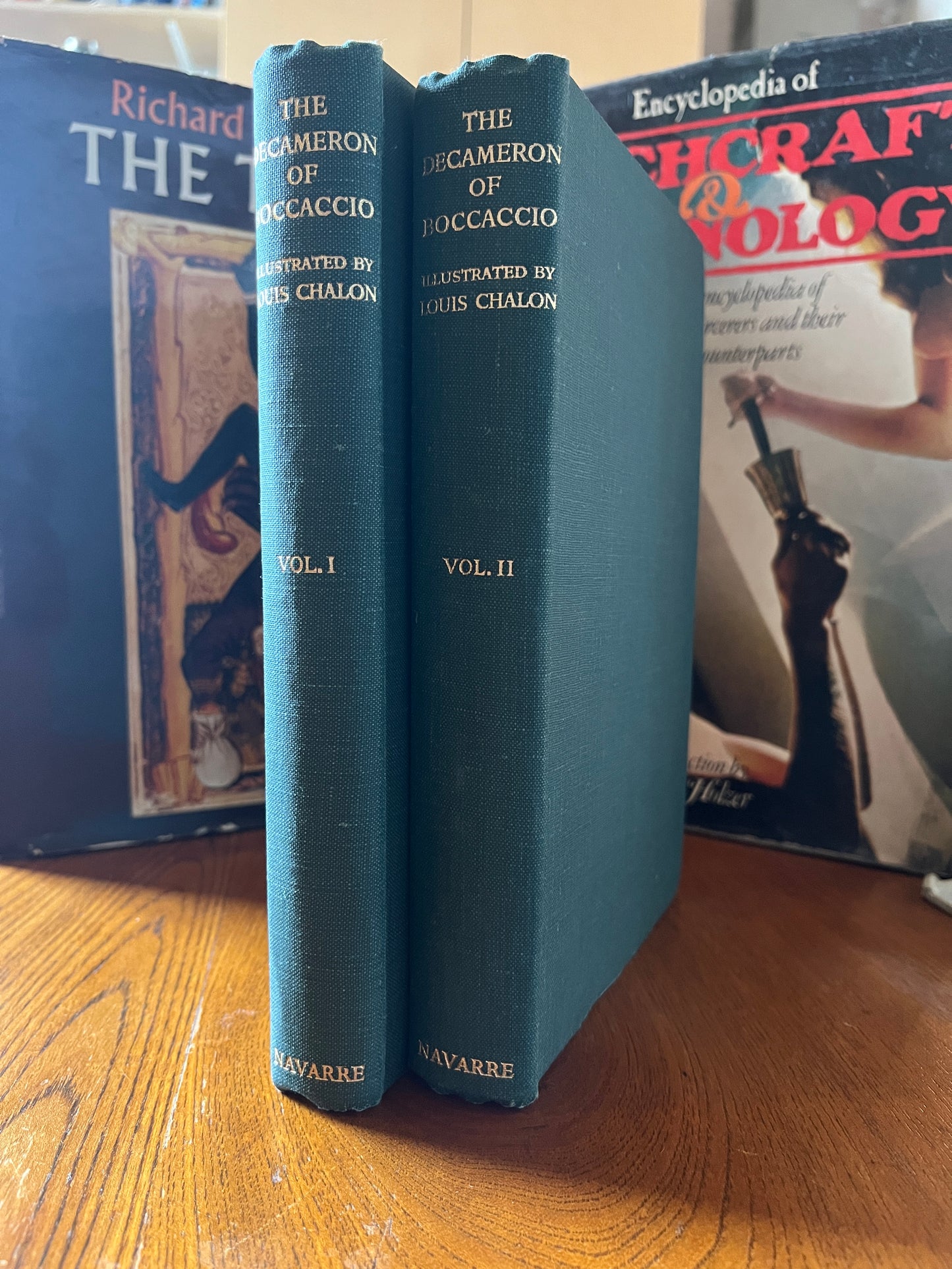 Decameron of Boccaccio - Hand Painted Erotic Illustration (2 Volumes)