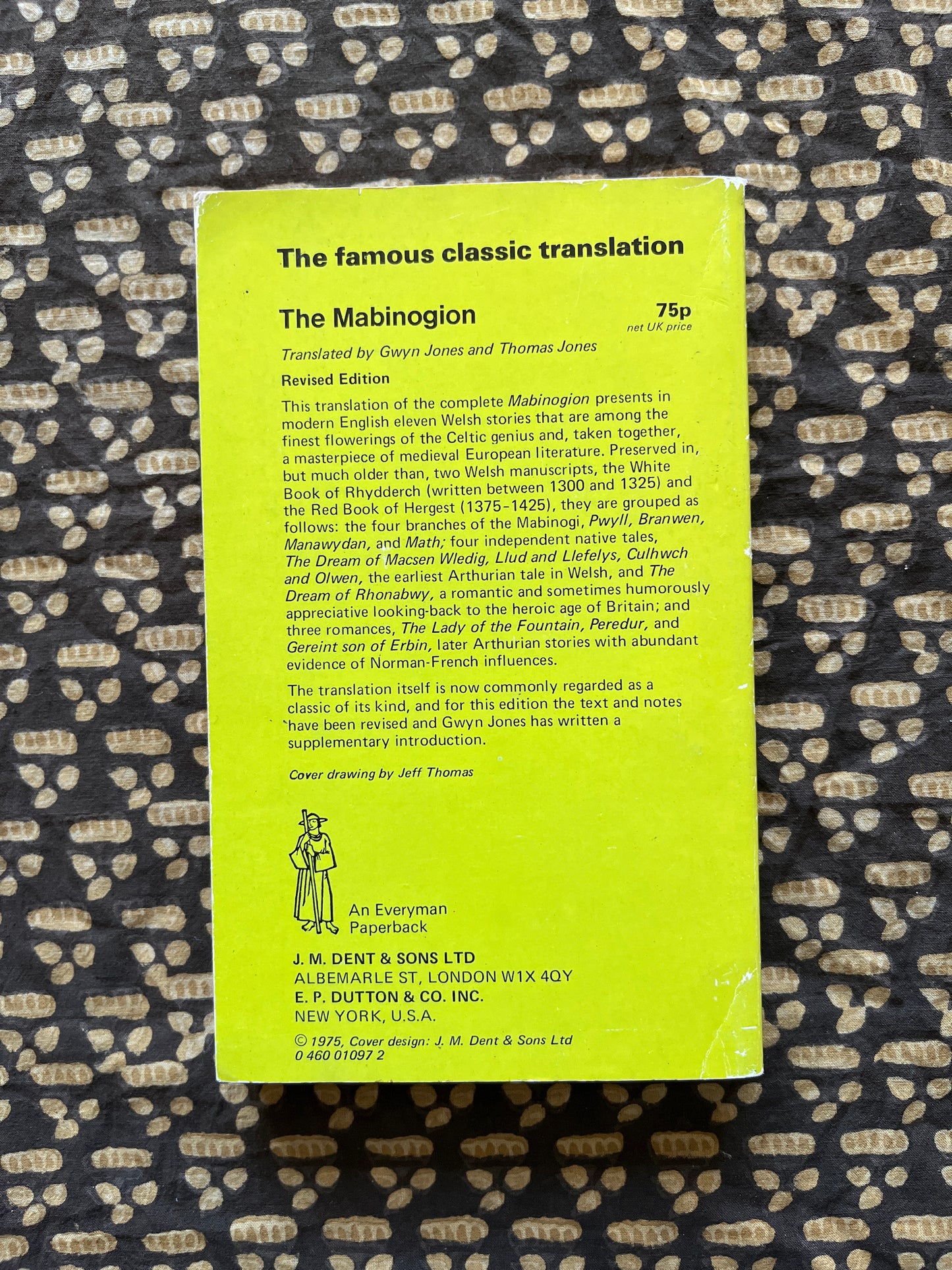 The Mabinogion - Trans. Gwyn Jones and Thomas Jones