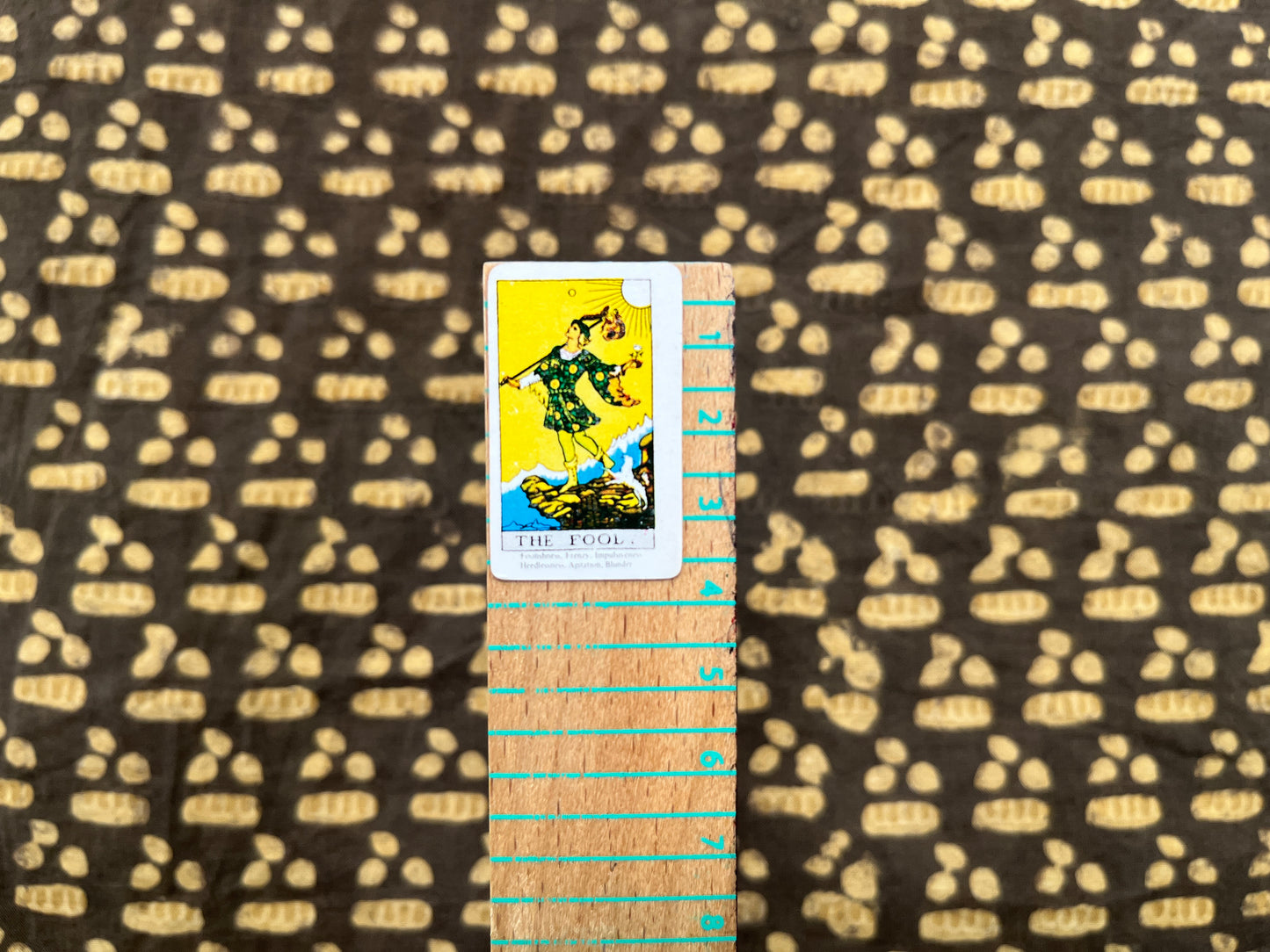 World's Tiniest Tarot Card Set - 1969