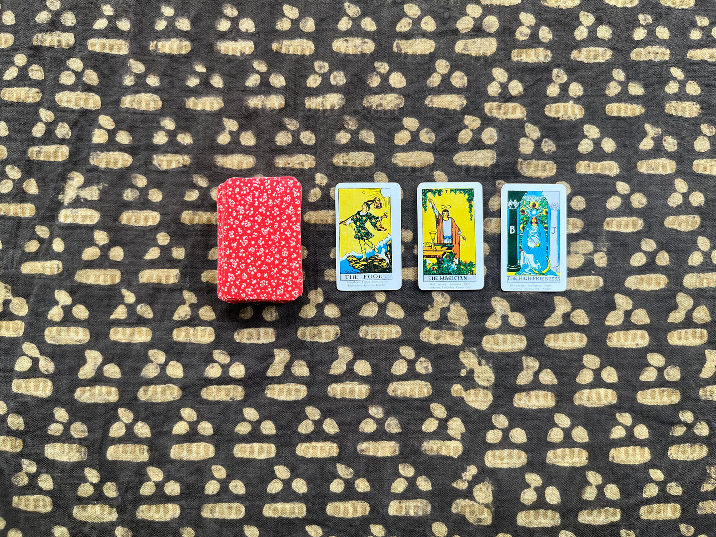 World's Tiniest Tarot Card Set - 1969