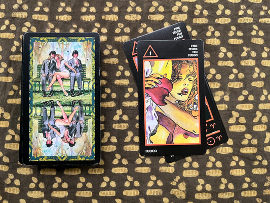 (18+) Milo Manara Erotic Tarot Deck