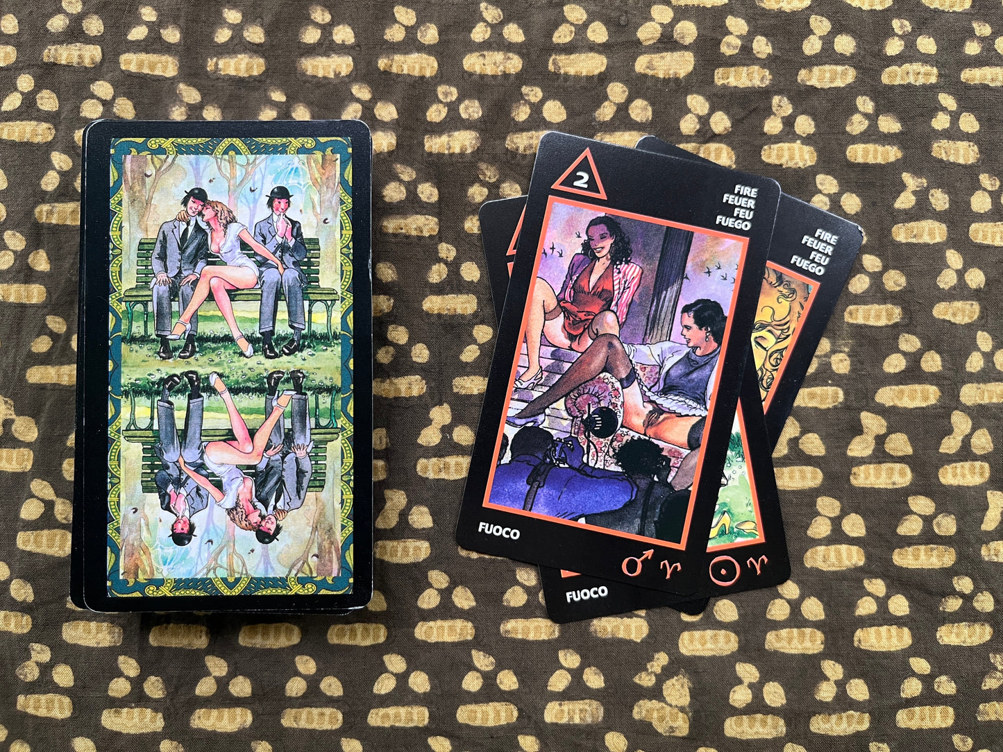 (18+) Milo Manara Erotic Tarot Deck