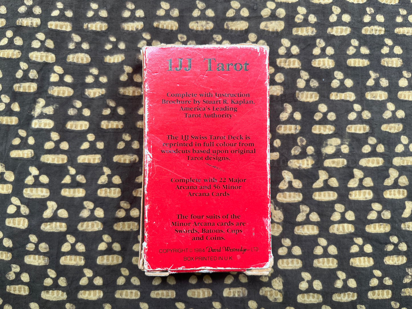 Swiss Tarot Deck