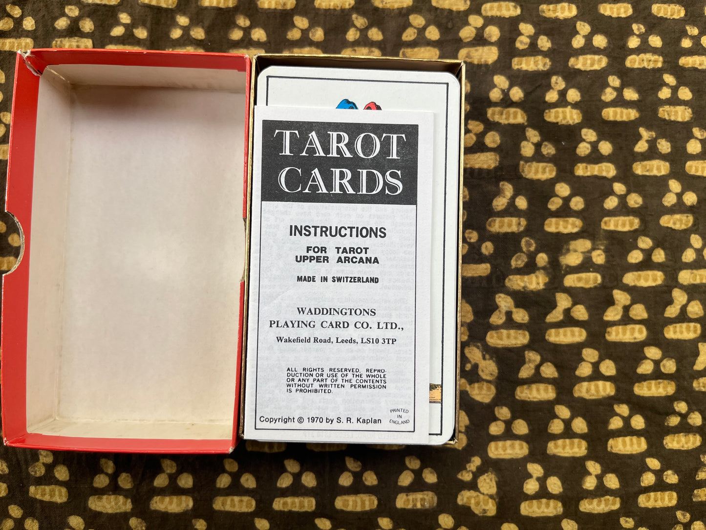 Swiss Tarot Deck