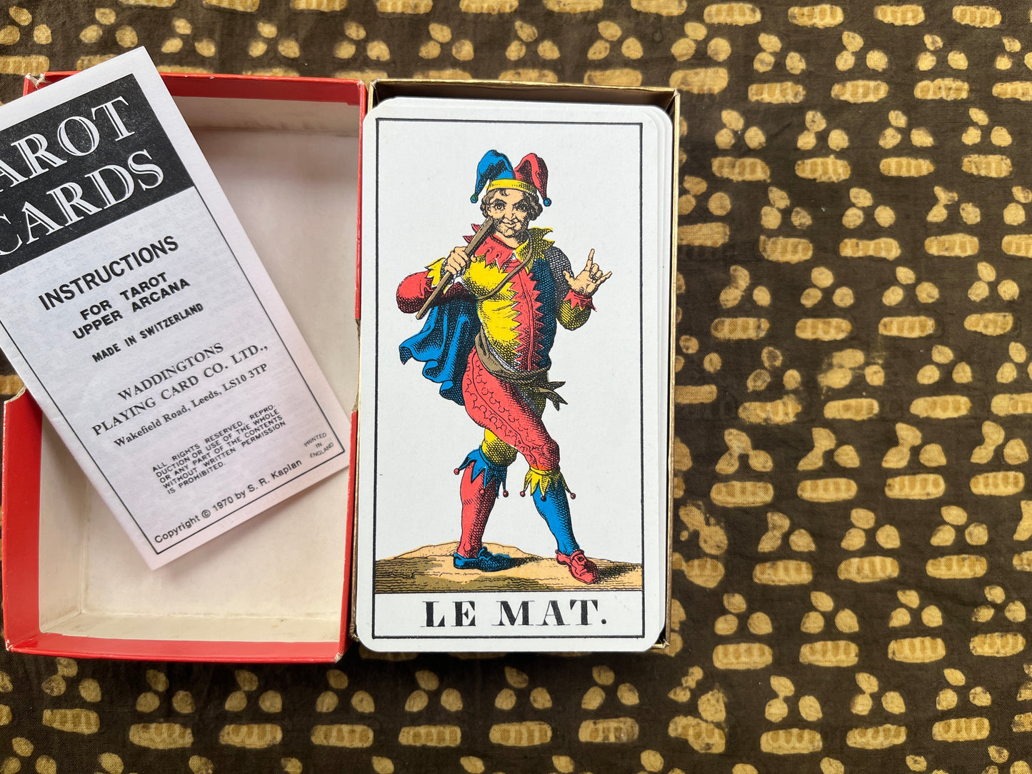 Swiss Tarot Deck