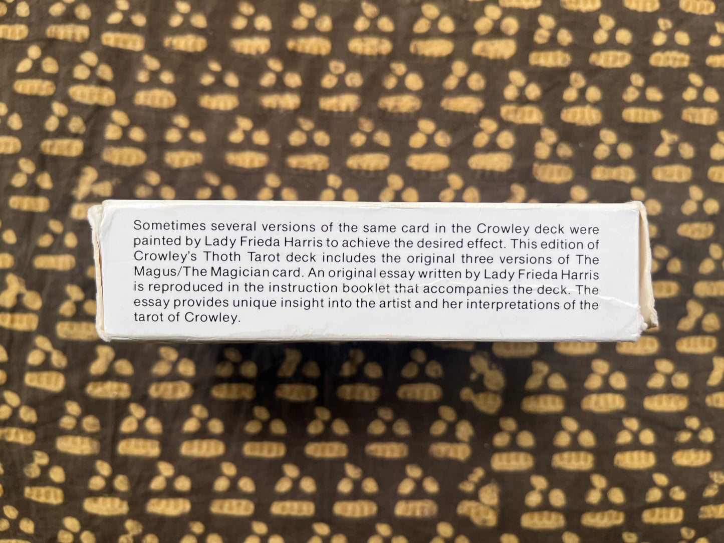 Aleister Crowley Thoth Tarot Deck - 78 Cards