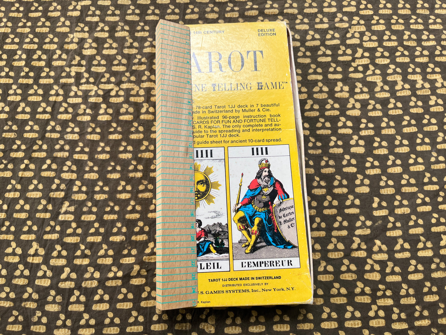 Tarot Fortune Telling Game Box Set - including deck, book and spread sheet