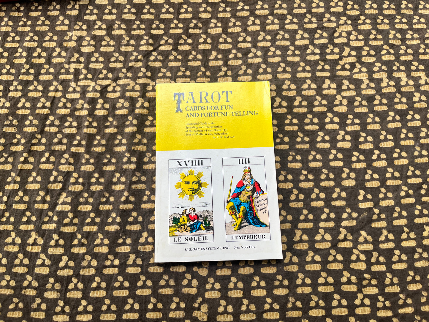 Tarot Fortune Telling Game Box Set - including deck, book and spread sheet