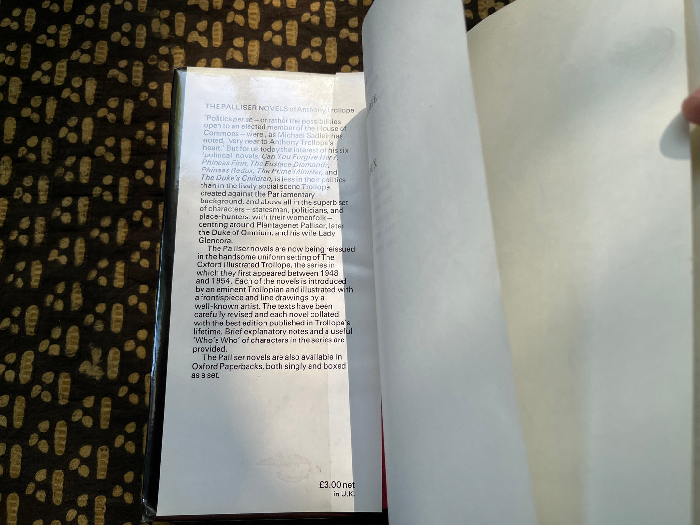 The Palliser Novels - Anthony Trollope