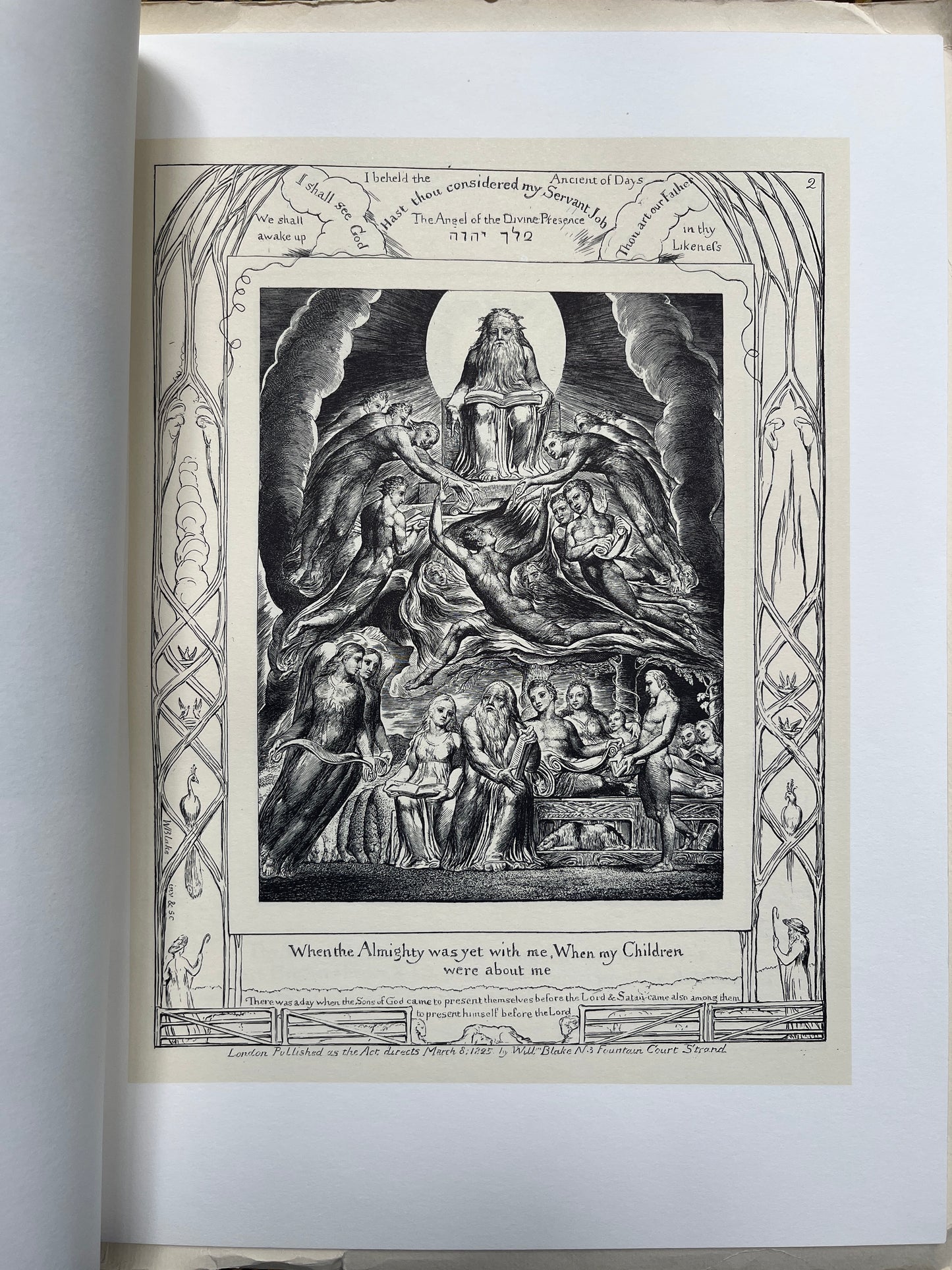 Book of Job - William Blake (First ed. thus, limited edition of 500)