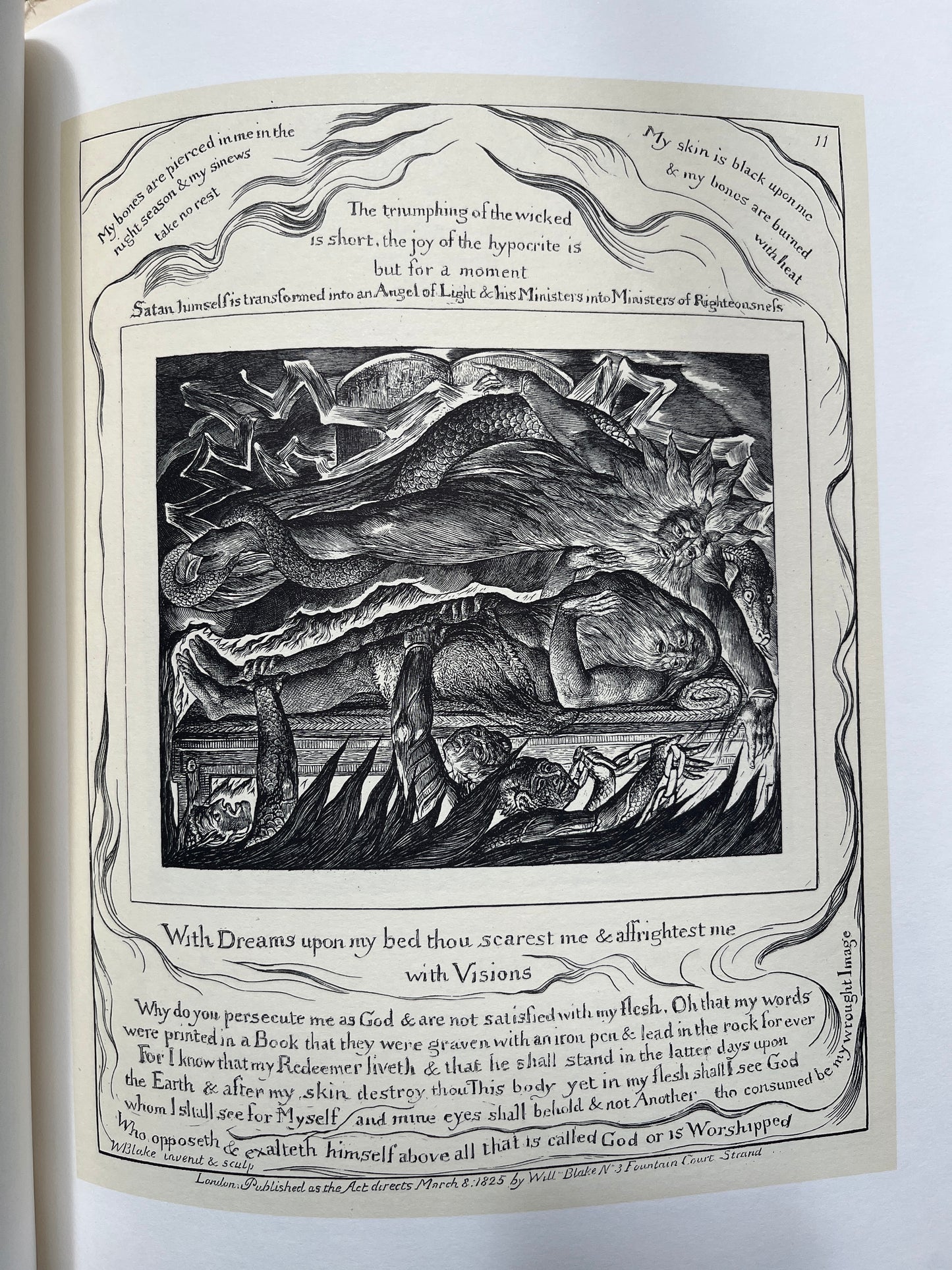 Book of Job - William Blake (First ed. thus, limited edition of 500)