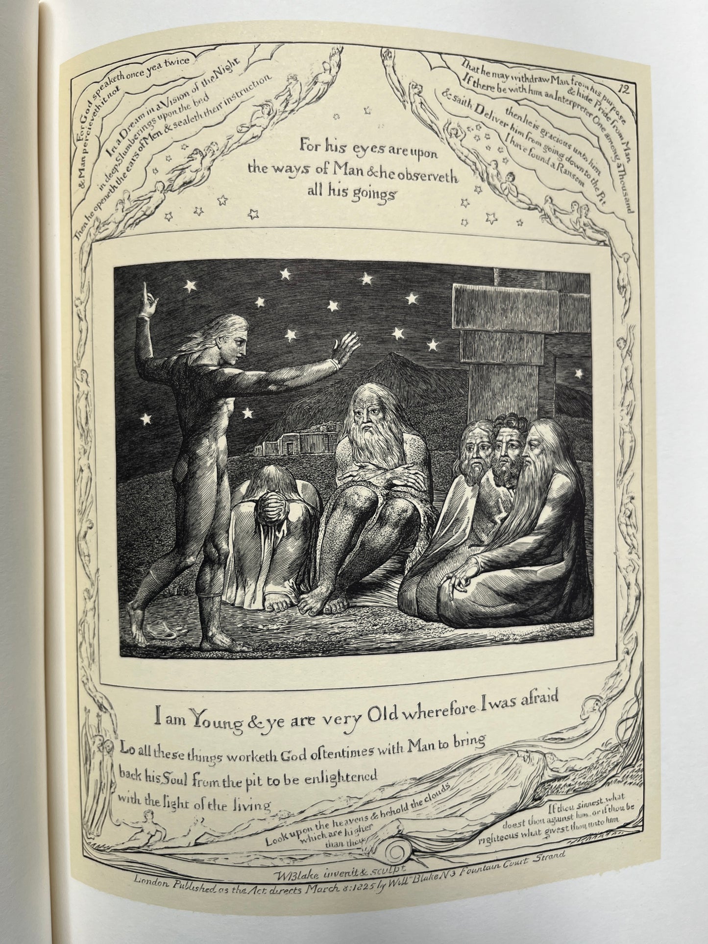 Book of Job - William Blake (First ed. thus, limited edition of 500)