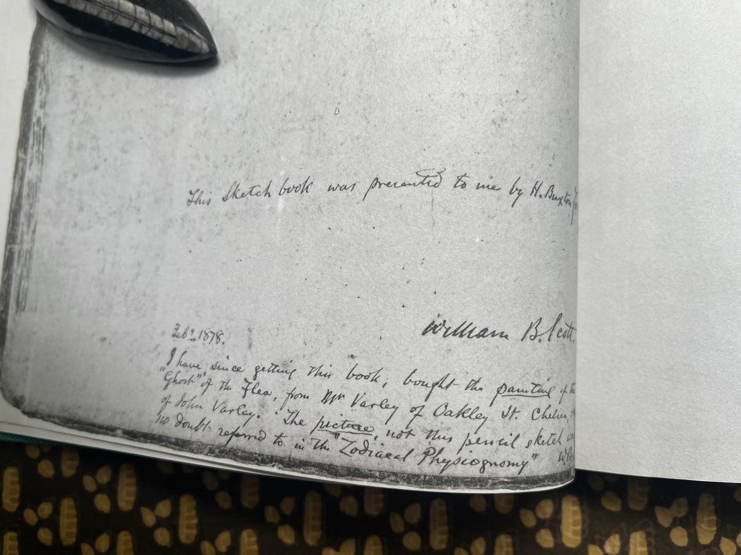 The Blake Varley Sketchbook - William Blake (First Ed. thus, slipcase, 1969 Trianon Press fascimile, with letters)