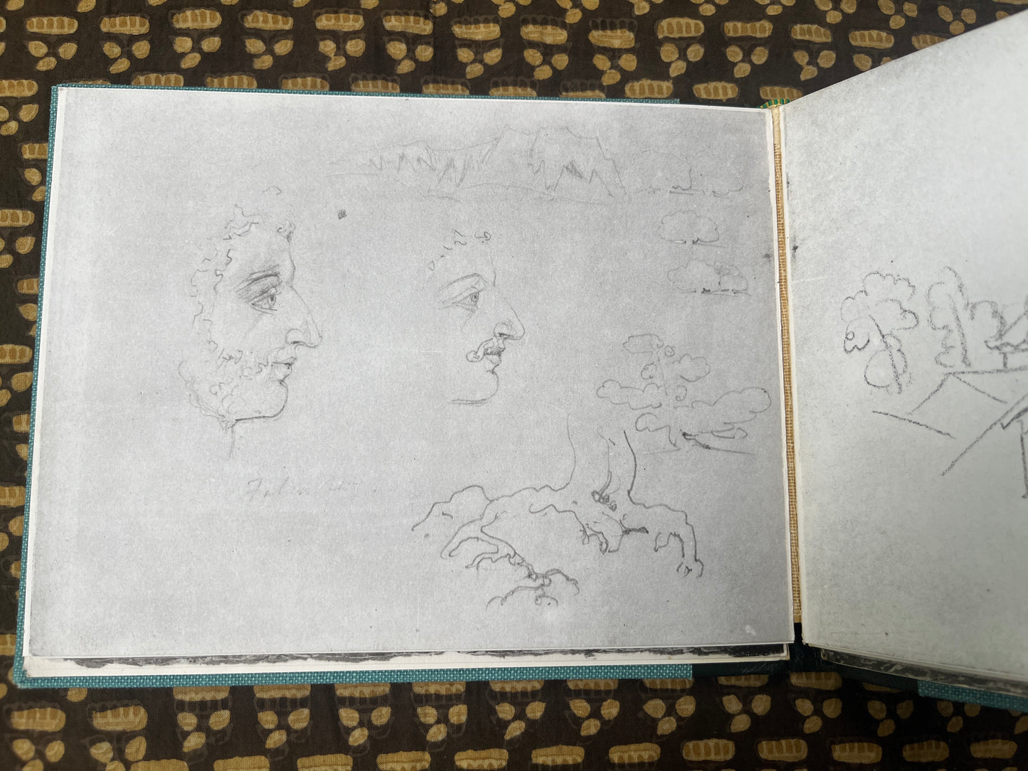 The Blake Varley Sketchbook - William Blake (First Ed. thus, slipcase, 1969 Trianon Press fascimile, with letters)