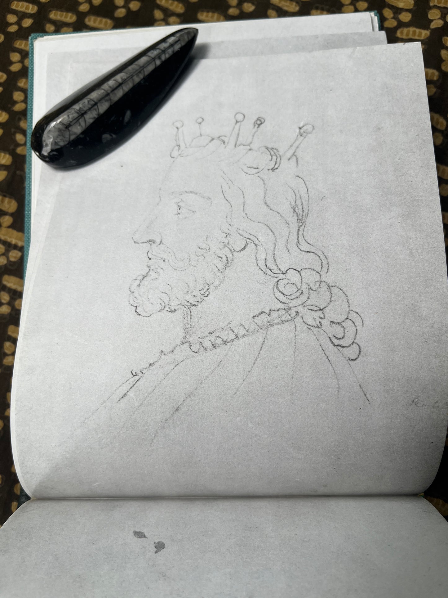 The Blake Varley Sketchbook - William Blake (First Ed. thus, slipcase, 1969 Trianon Press fascimile, with letters)