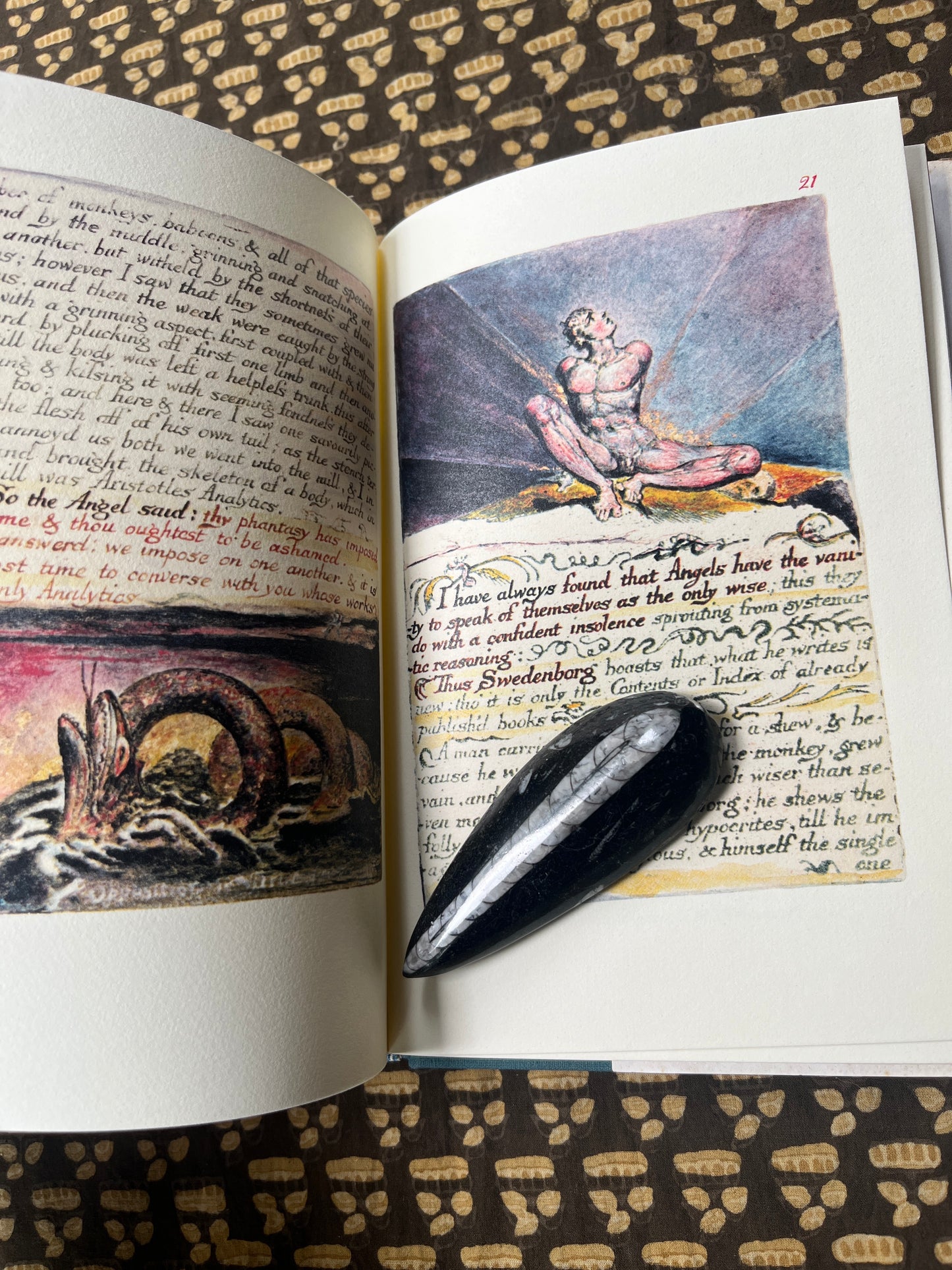 The Marriage of Heaven and Hell – William Blake (Hardback, First Ed. Thus, 1975)