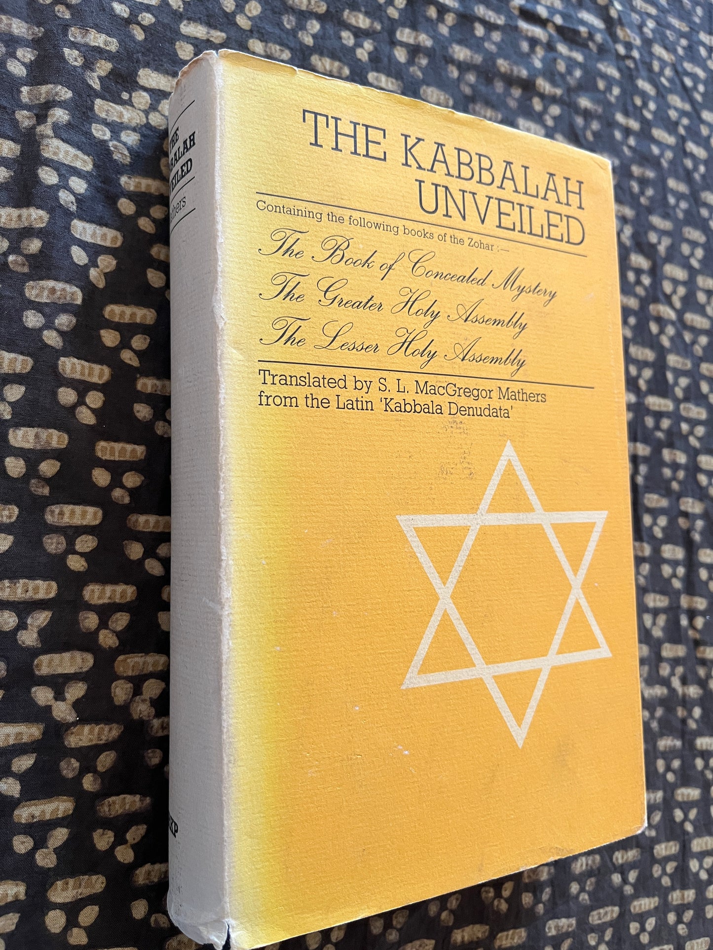 The Kabbalah Unveiled - Zohar Trans. by S L MacGregor Mathers