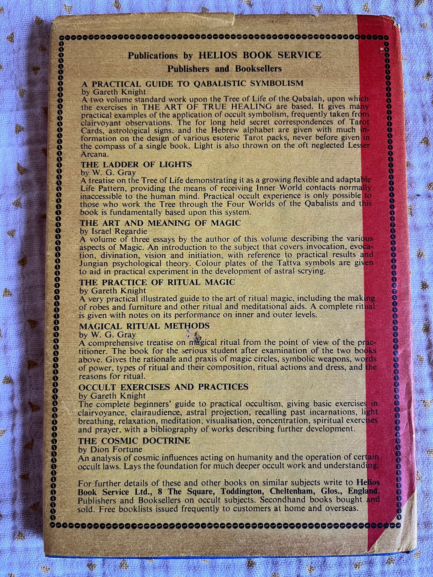 The Art of True Healing - Israel Regardie (1970 Hardback)