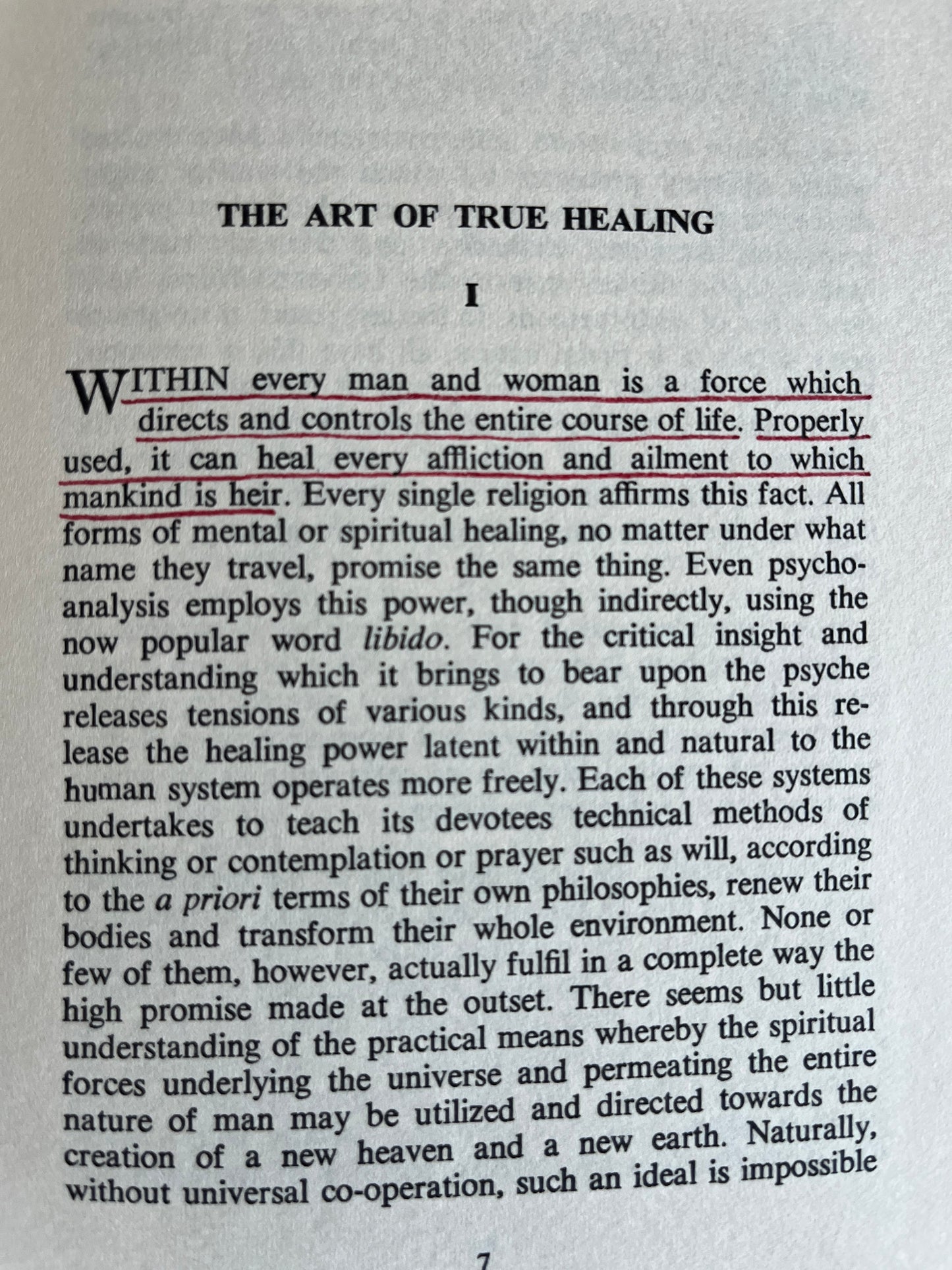 The Art of True Healing - Israel Regardie (1970 Hardback)