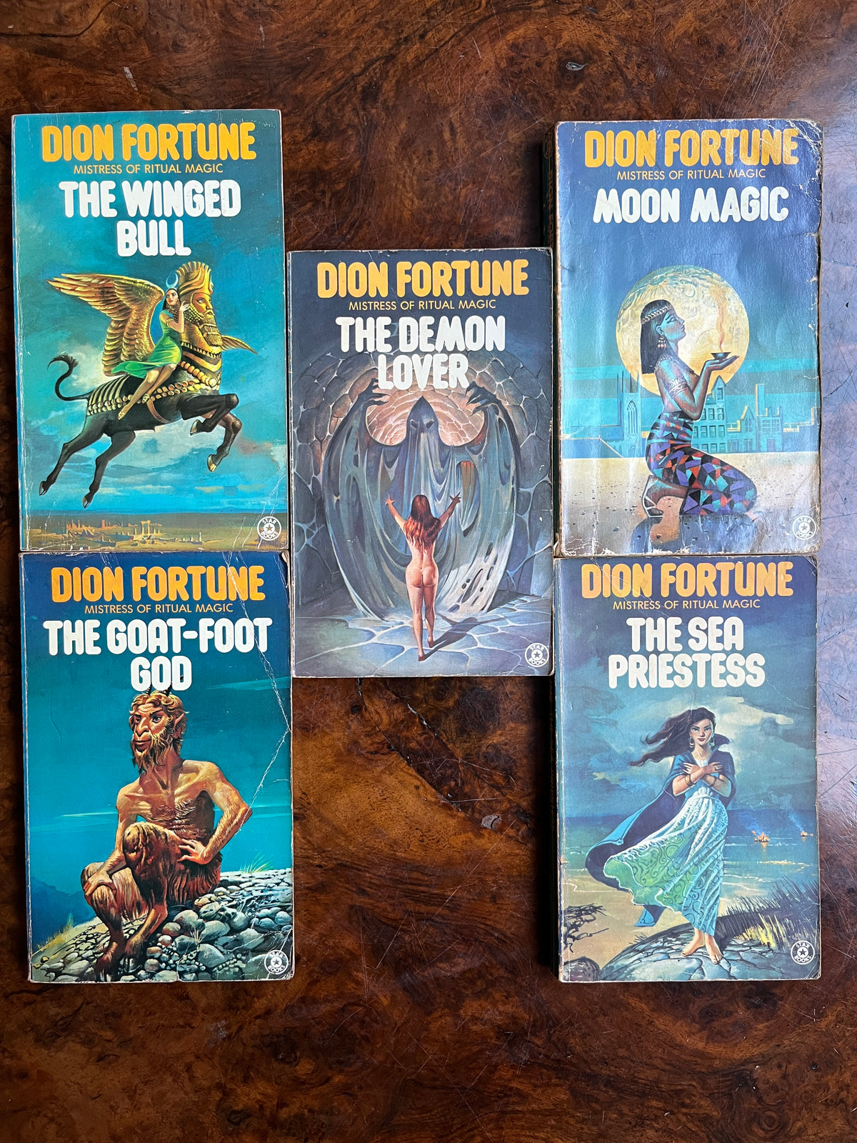 Dion Fortune Complete Star Books 5 Book Set (1976 First Edition Thus)