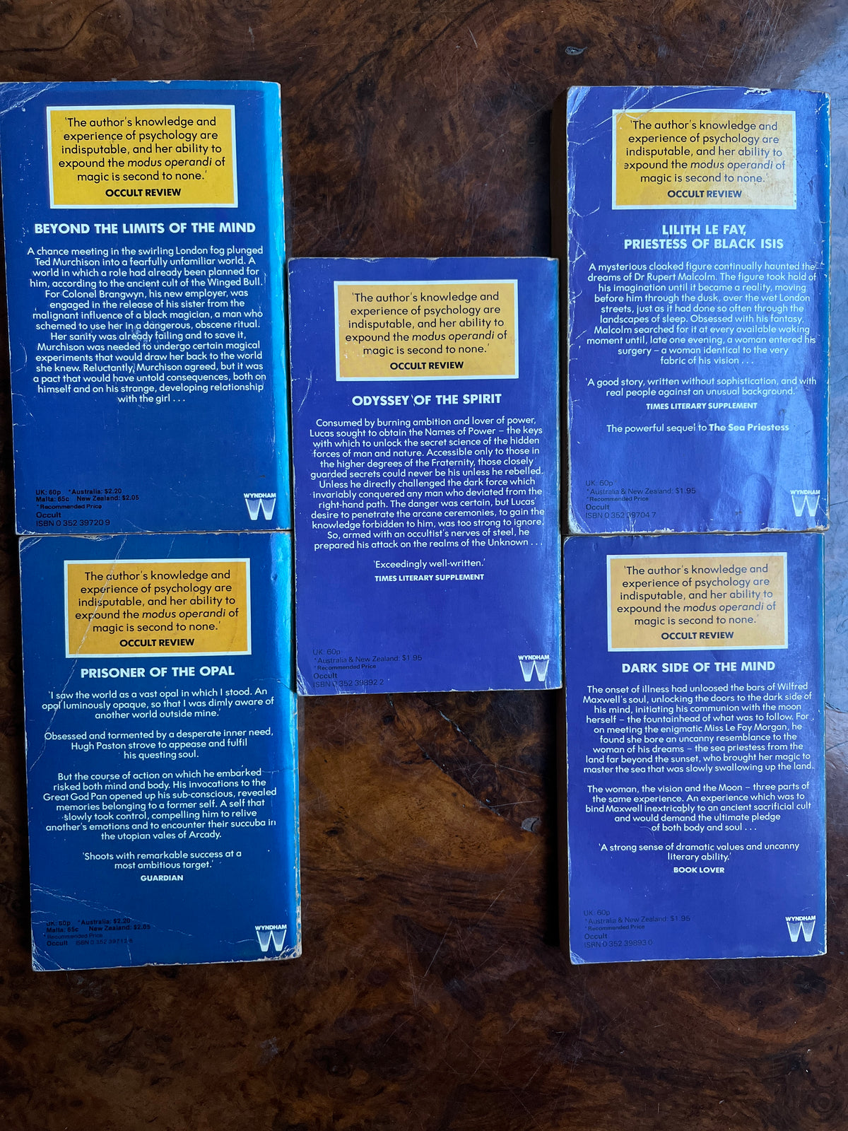 Dion Fortune Complete Star Books 5 Book Set (1976 First Edition Thus)