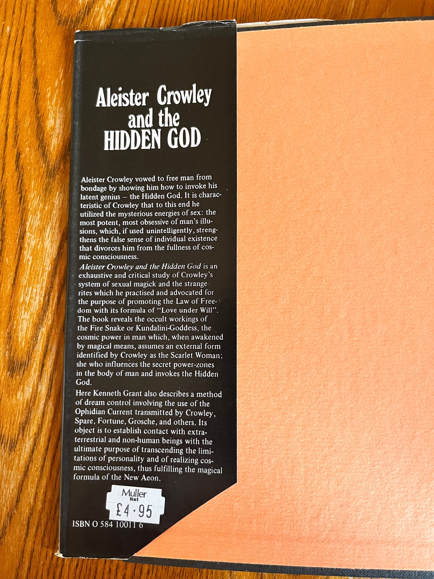 Aleister Crowley and the Hidden God - Kenneth Grant (1973 True First Edition)