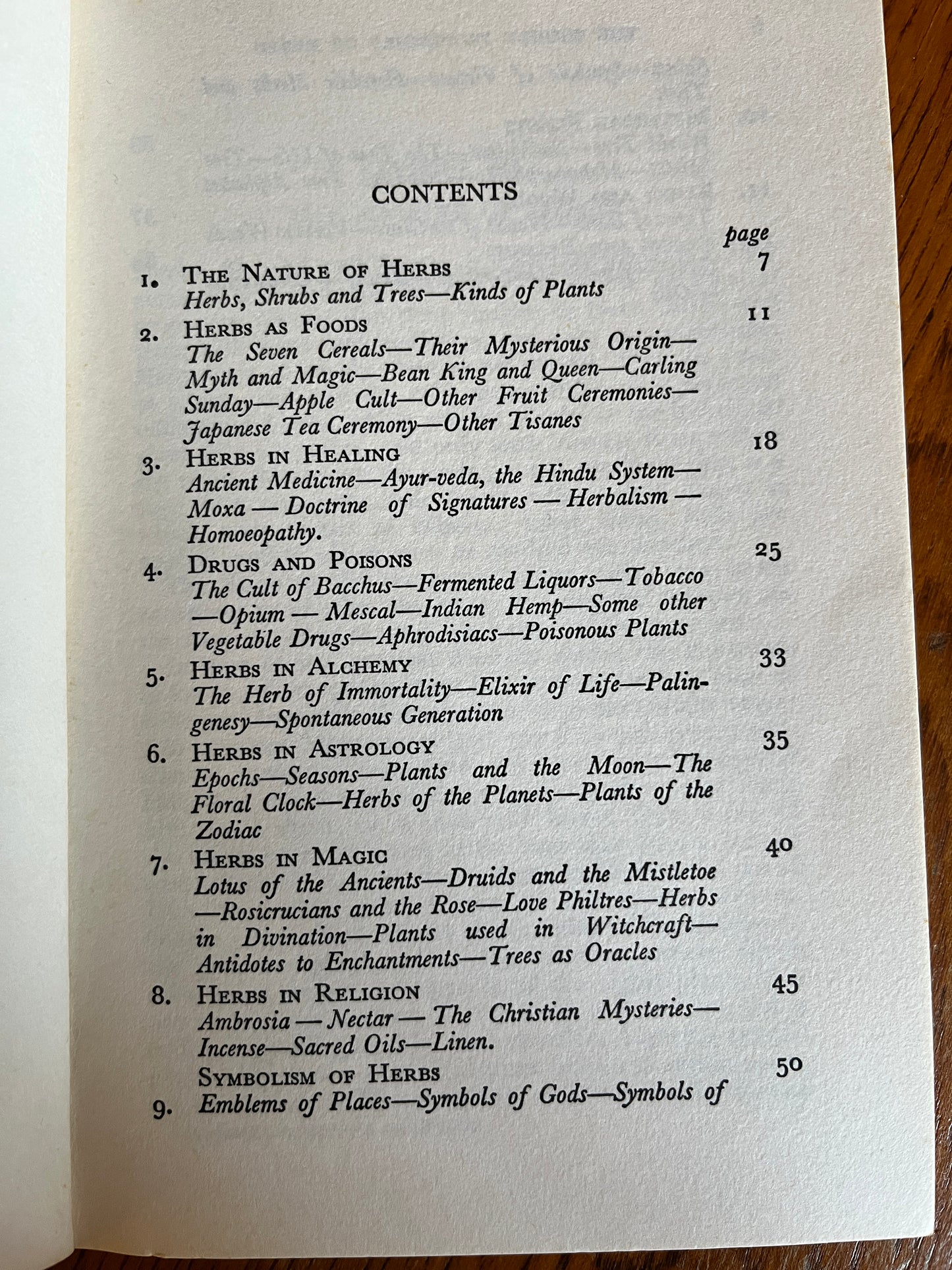 The Occult Properties of Herbs - W B Crow (First Edition, Third Imp)