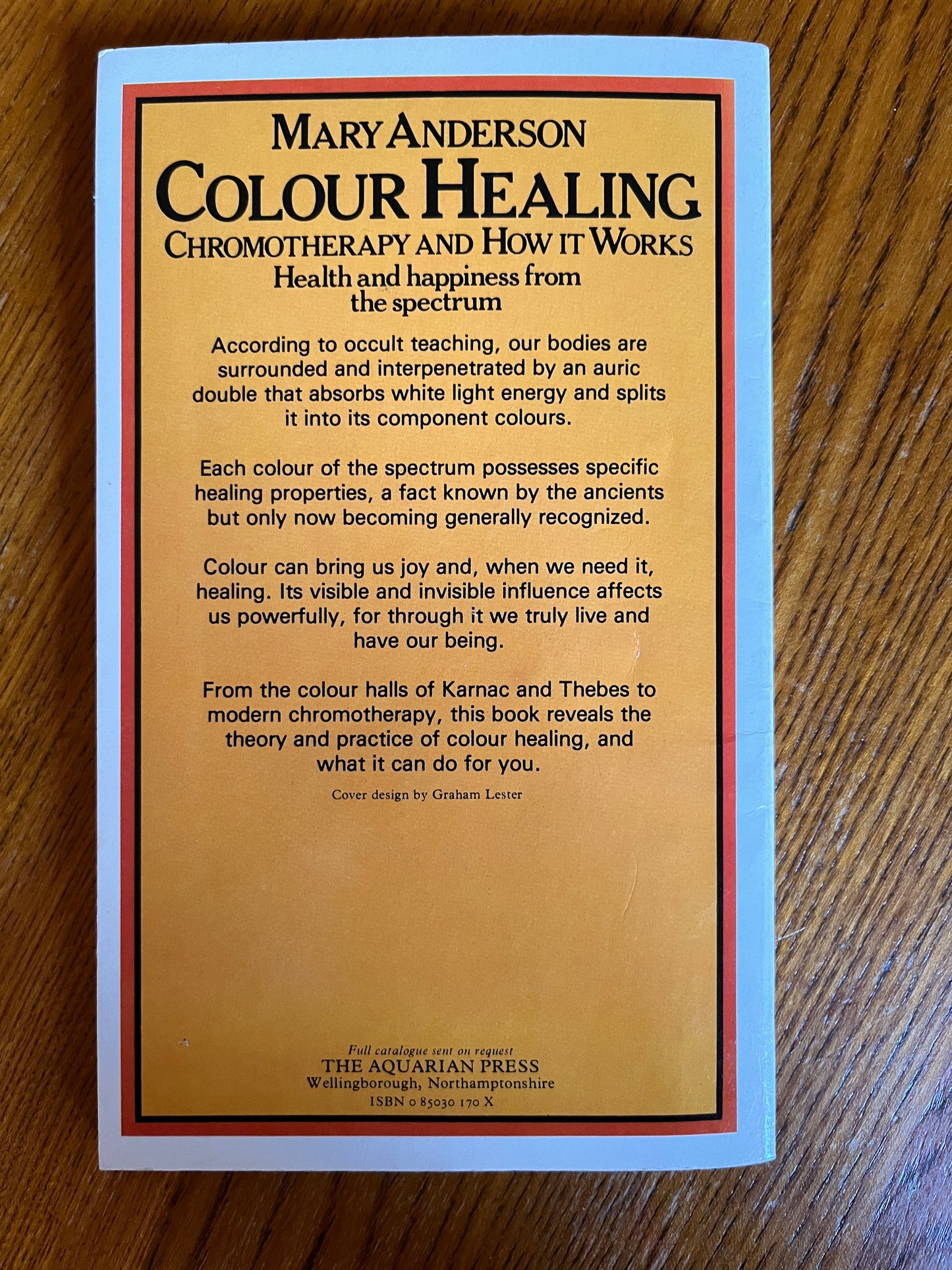 Colour Healing - Mary Anderson