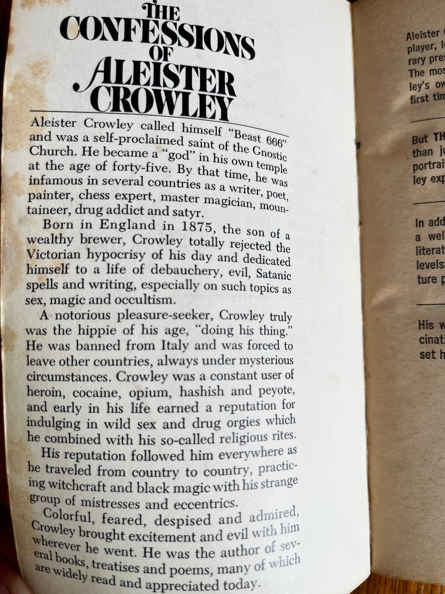 The Confessions of Aleister Crowley - Ed Kenneth Grant & John Symonds