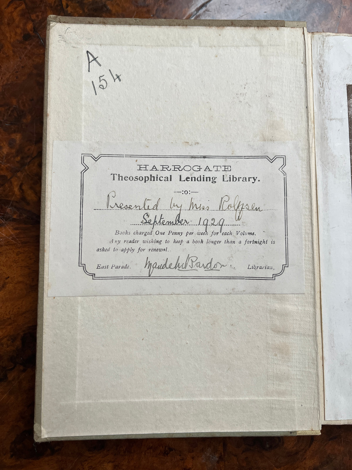 The Ancient One: To the Young Folks at Home - Esther Bright (1927 First Edition)