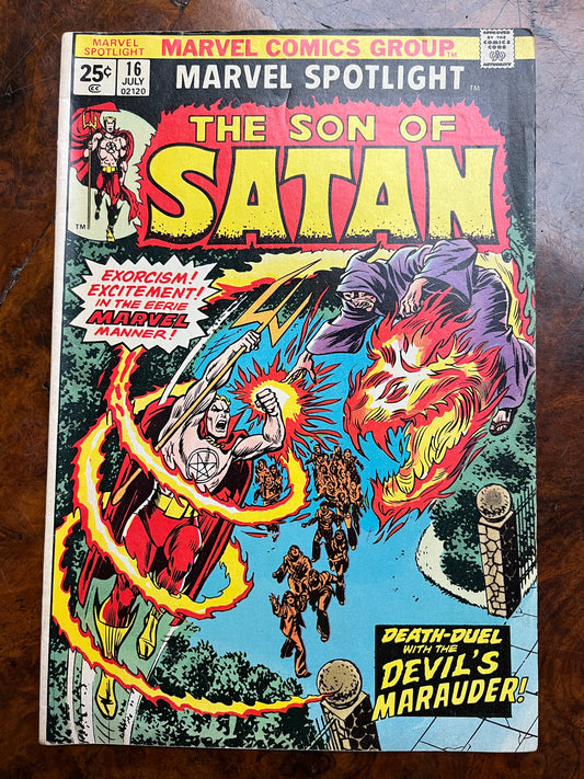 The Son of Satan - Marvel Spotlight - Steve Gerber, Jim Mooney (July 1974)