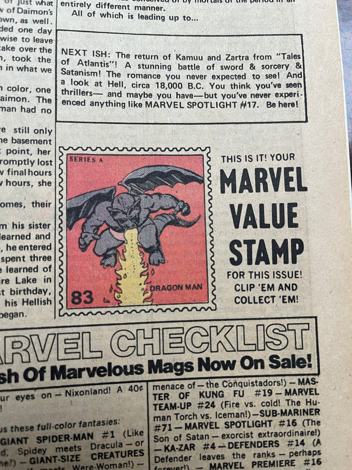 The Son of Satan - Marvel Spotlight - Steve Gerber, Jim Mooney (July 1974)