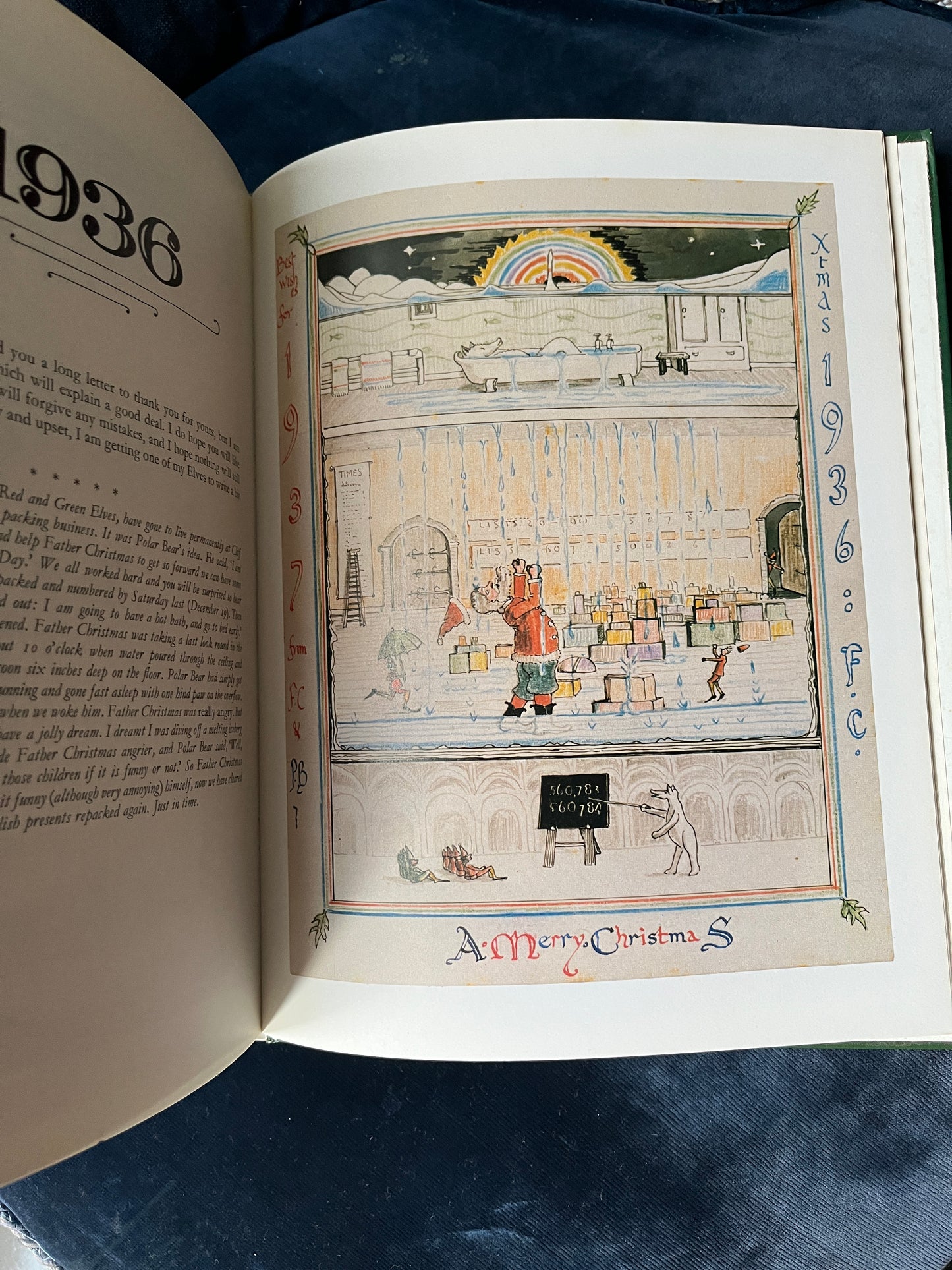 The Letters of Father Christmas - JRR Tolkien (First Edition)