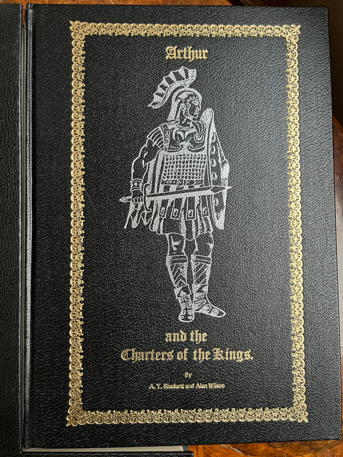 Arthurian Trilogy (3 Vols) - Alan Wilson & A.T. Blackett (1980–1982 First Editions, Rare Presentation Bindings)