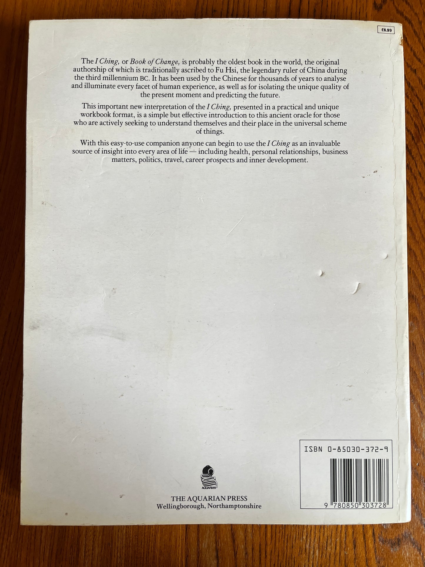 I Ching Deck and Book: The I Ching Workbook - R L Wing