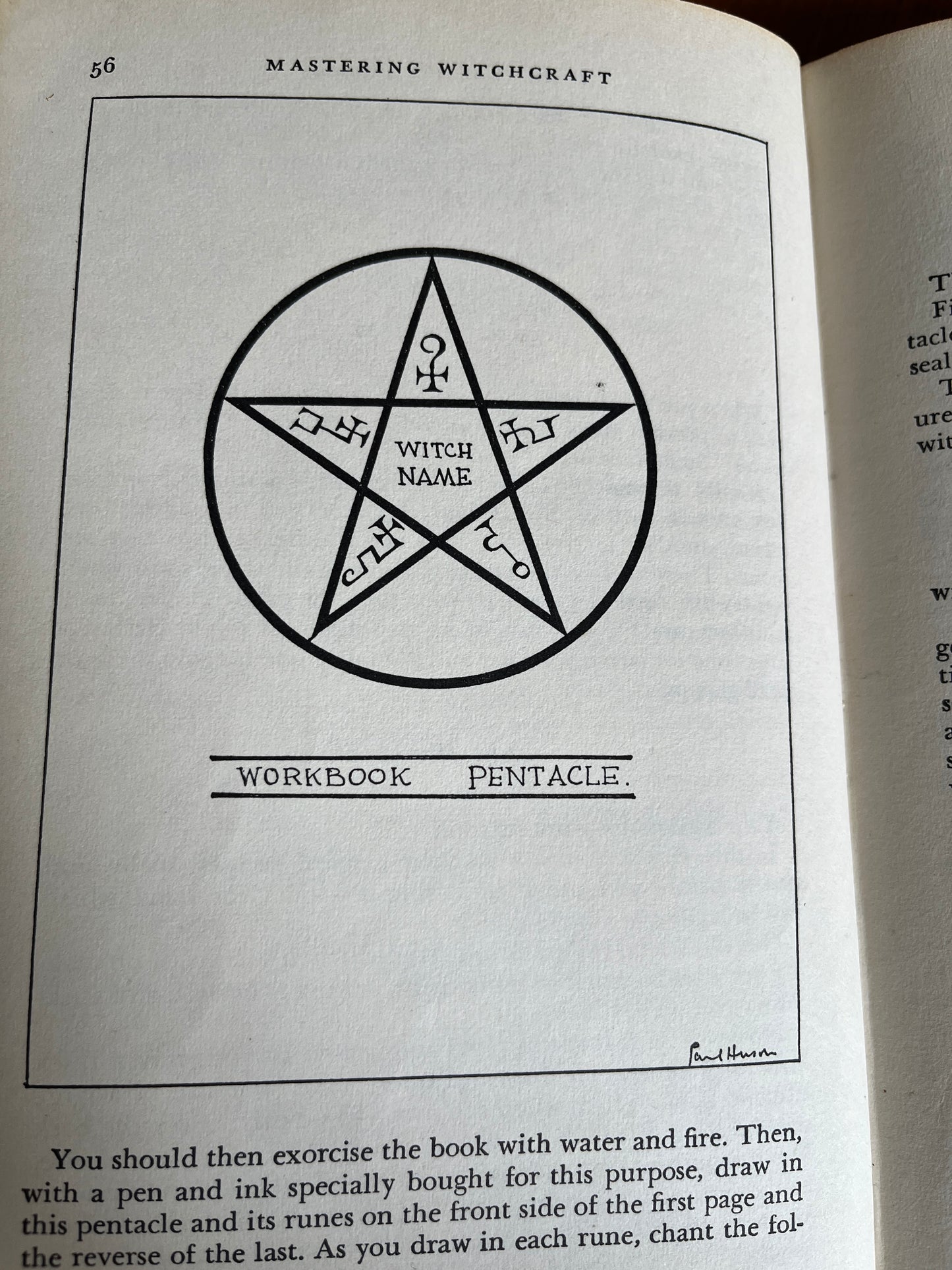 Mastering Witchcraft: A Practical Guide - Paul Huson (First Edition)