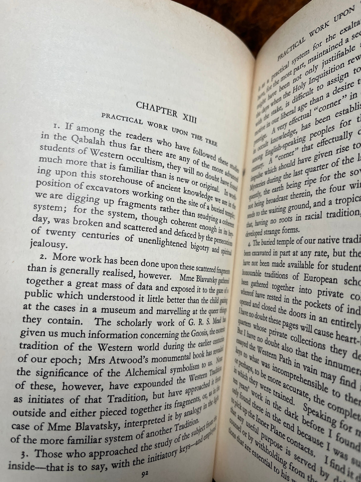 The Mystical Qabalah - Dion Fortune (1976 Hardback)